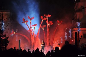 Parades tijdens festival Habits de Lumière