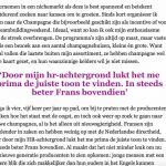 Interview Hinke in Financieel Dagblad