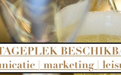 Stageplek beschikbaar